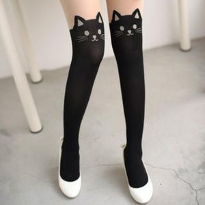 Cute cat tights